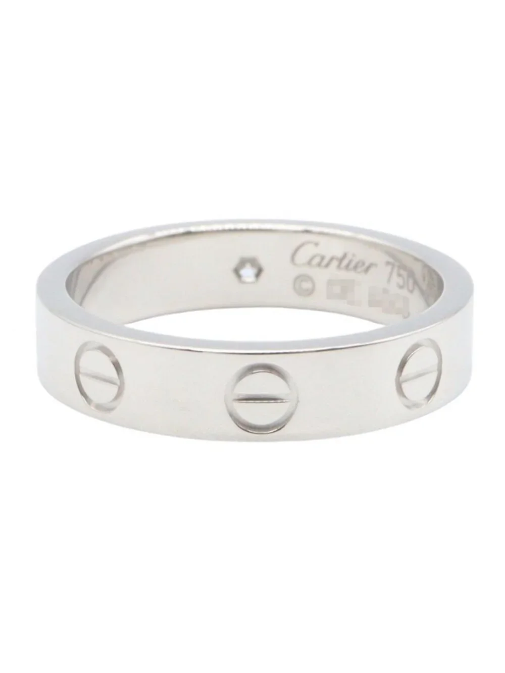 Cartier Ring Mini Love 18k White Gold Diamond